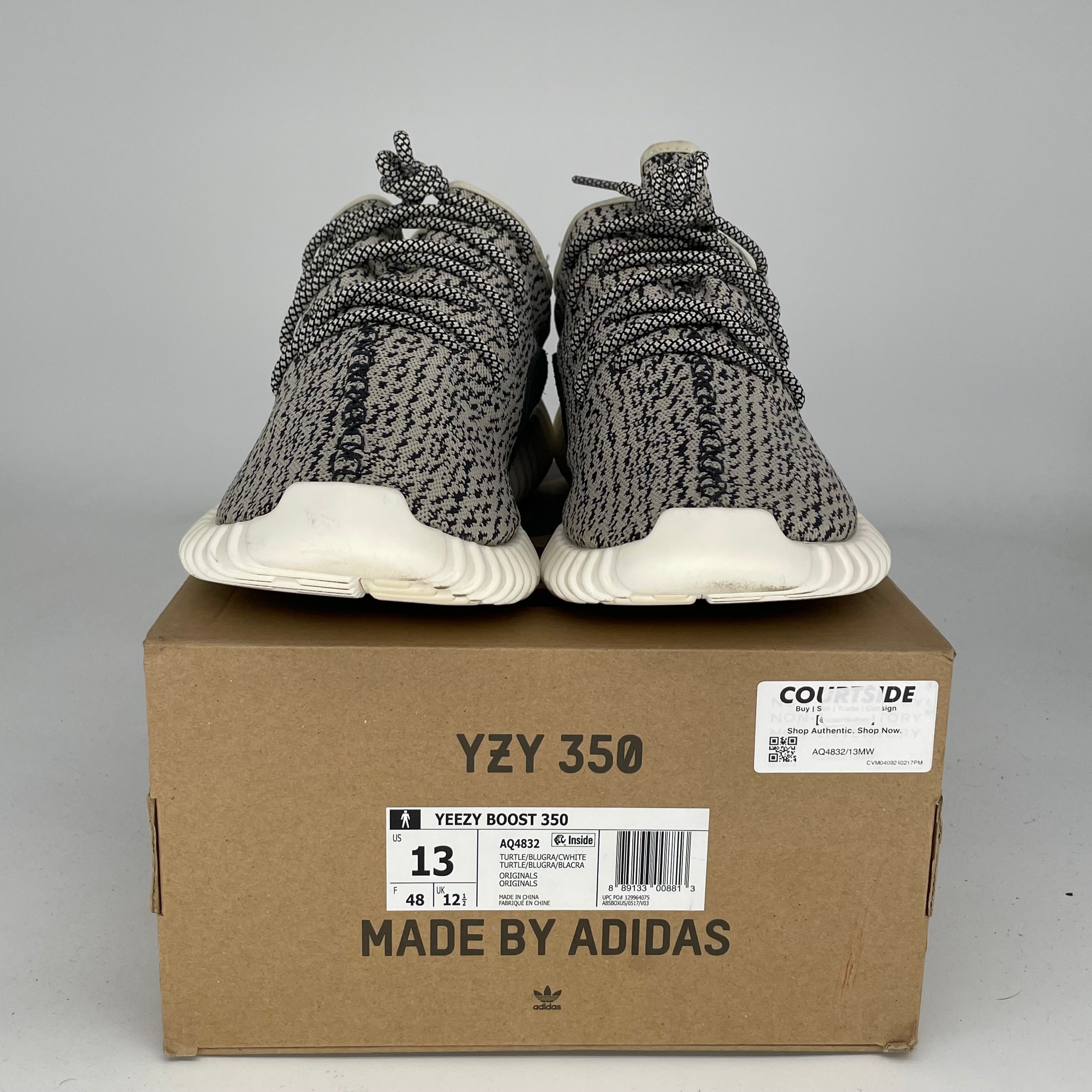 Adidas Yeezy Boost 350 V2 Turtle Dove Sneakers - Men's Size 13 (AQ4832) | Comfortable Running Shoes for Gym, Casual Wear & Street Style Fashion