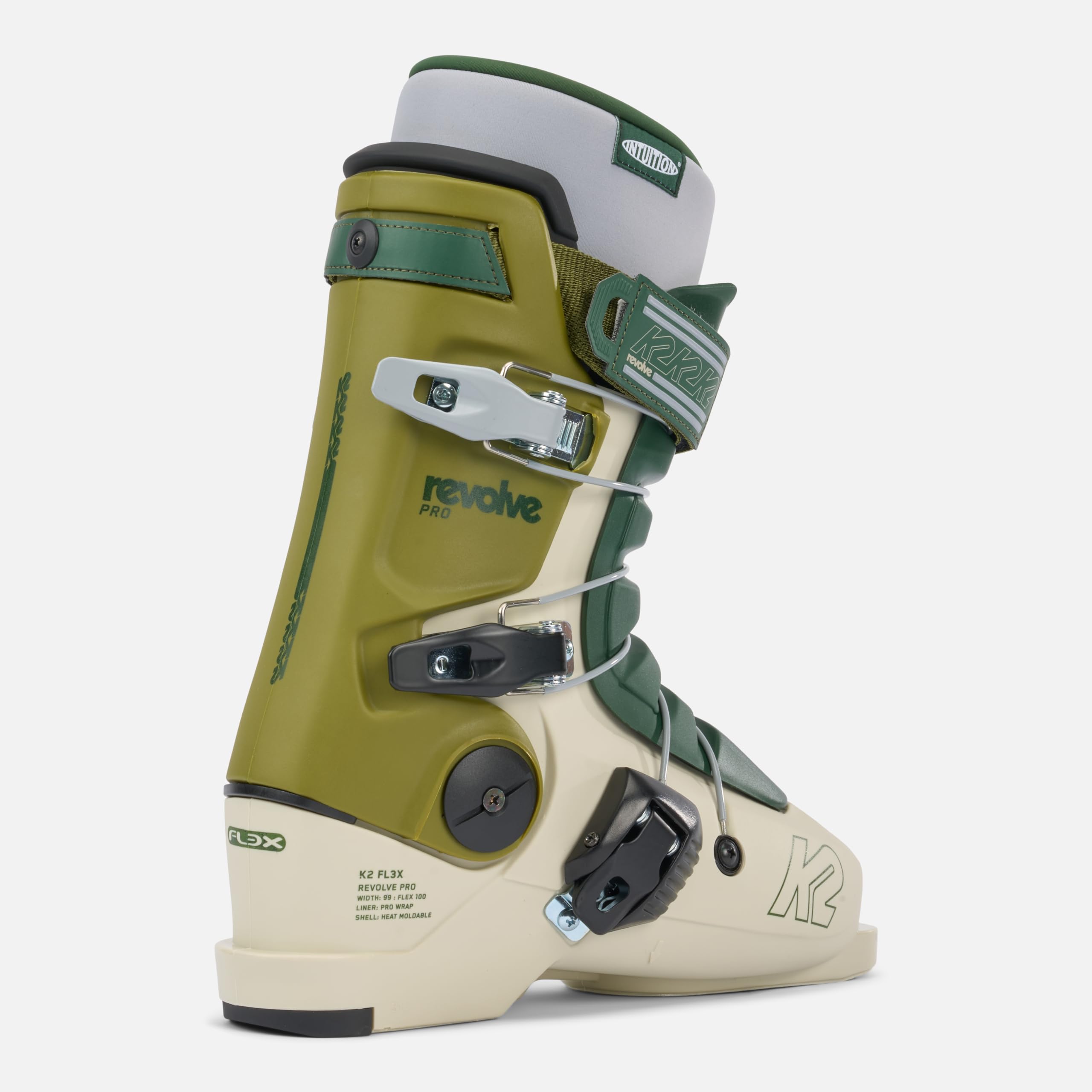 K2 Revolve Pro Men's Ski Boots - High-Performance Alpine Skiing Boots for Downhill & Freeride - Perfect for Winter Sports & Mountain Adventures