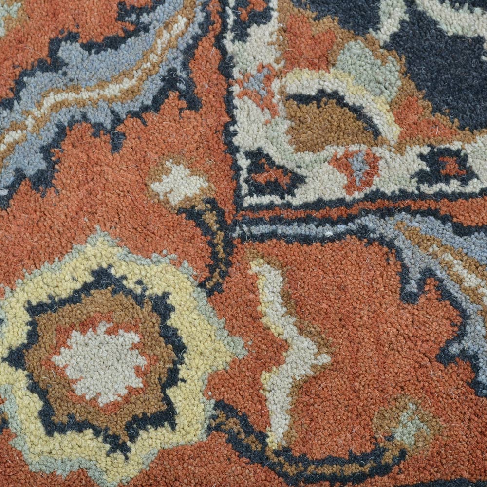 Luxury Dabir Hand Tufted Wool Area Rug - Soft & Durable Living Room Carpet for Bedroom, Office Decor - Perfect for Home, Apartment & Workspace