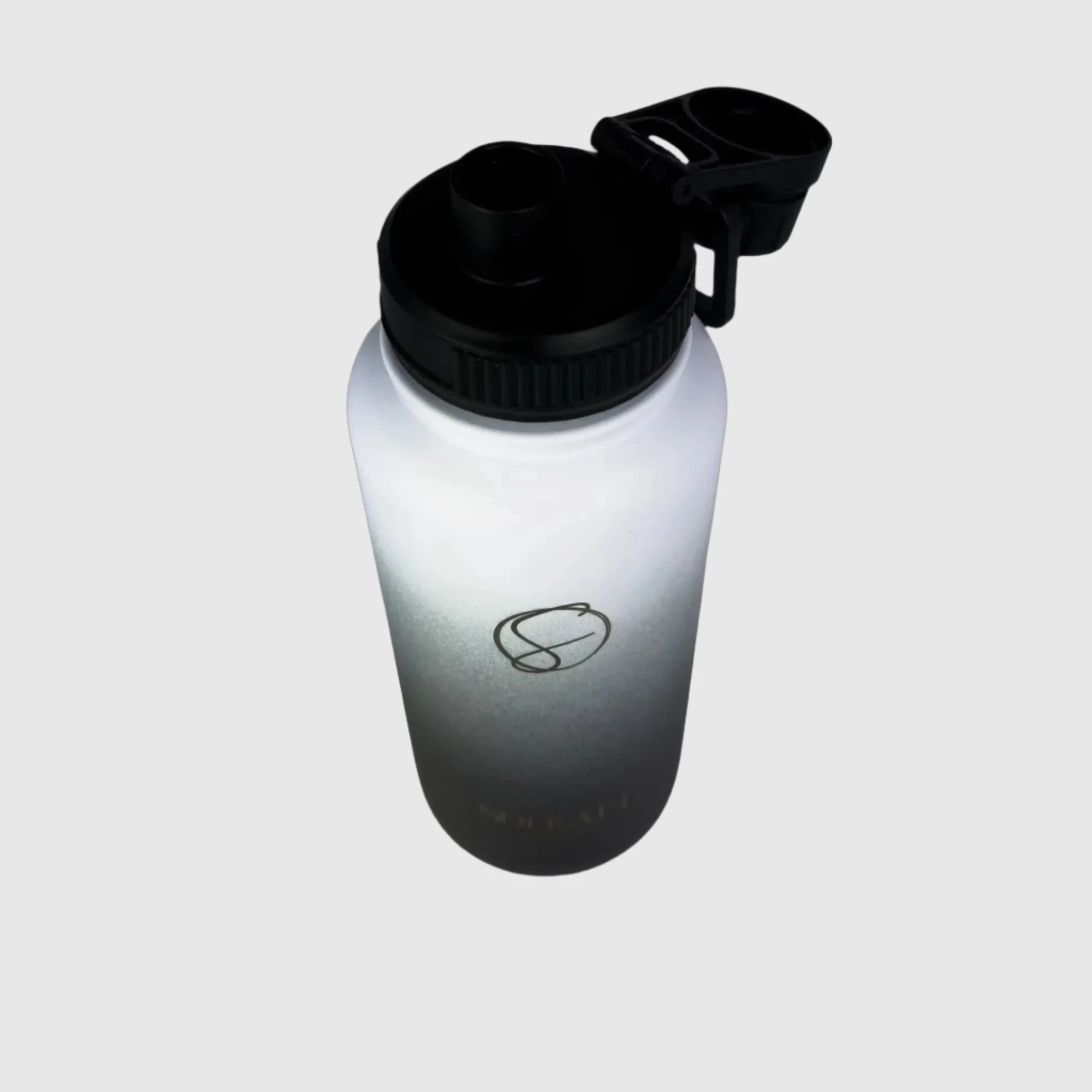 Premium 32oz Stainless Steel Insulated Water Bottle - Midnight Black - Keeps Drinks Cold 24Hrs/Hot 12Hrs - Perfect for Hiking, Gym & Outdoor Adventures