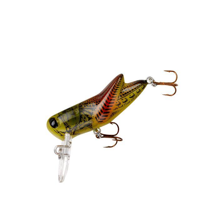 Rebel Crickhopper Crankbaits - Topwater Fishing Lures for Bass, Trout & Panfish - Realistic Frog Design for Freshwater & Saltwater Fishing - Perfect for Lakes, Ponds & Rivers