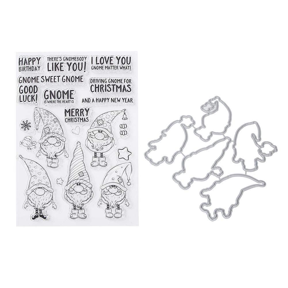 Clear Transparent Silicone Stamp for Card Making, Scrapbooking & DIY Crafts - T1595 Rubber Stamps for Handmade Greeting Cards, Journaling, Home Decor & Gift Wrapping