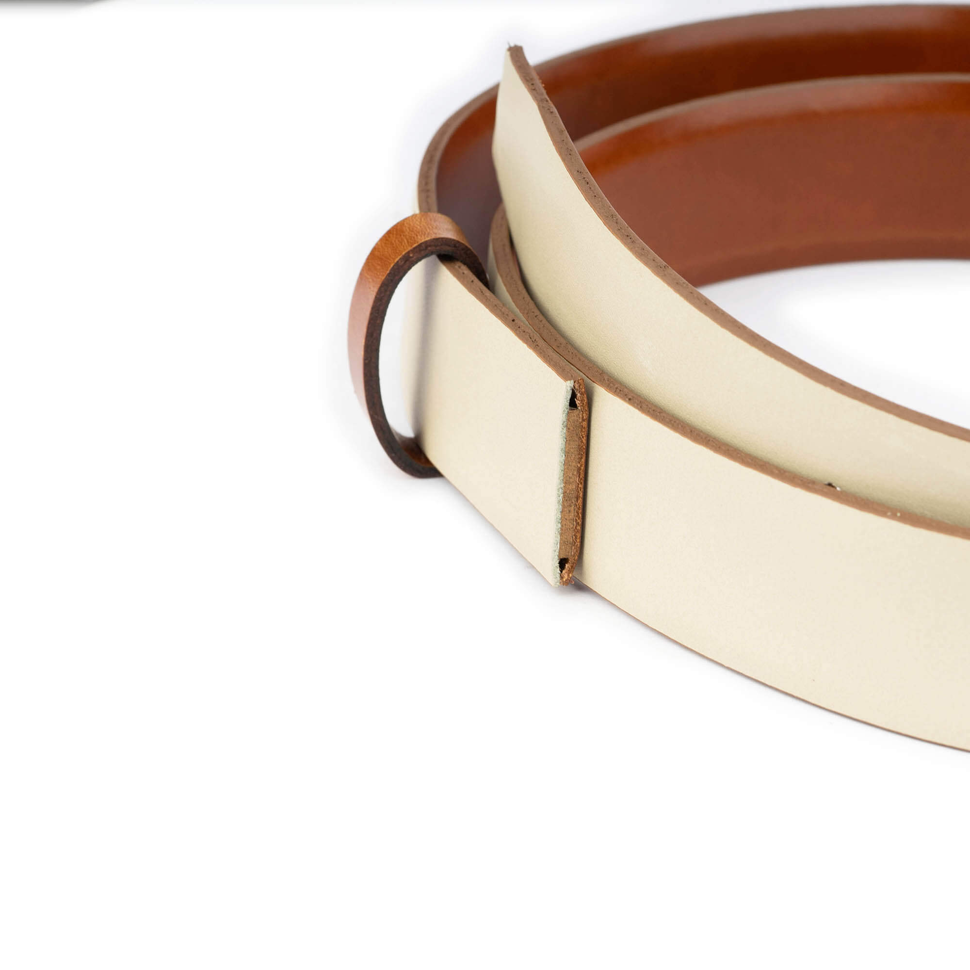 Men's Reversible Grey & Brown Belt Strap for Dunhill Buckles Replacement - Perfect for Formal Wear, Office Attire & Everyday Fashion