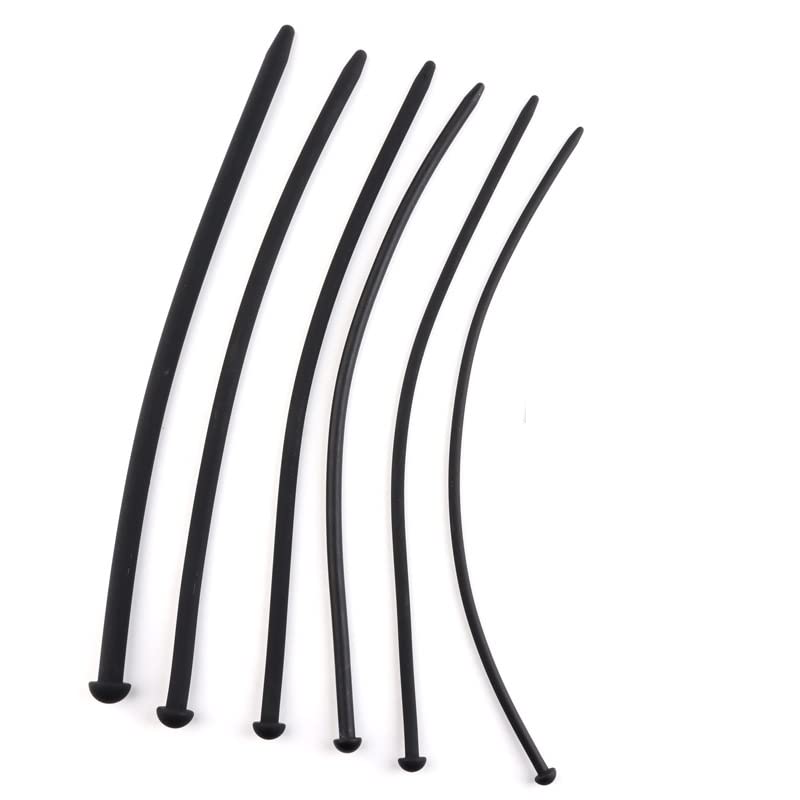 6pcs Silicone Urethral Sound Penis Plug - Smooth Catheter Dilator for Prostate Stimulation & Adult Pleasure | Perfect for Sensual Play, BDSM & Medical Use