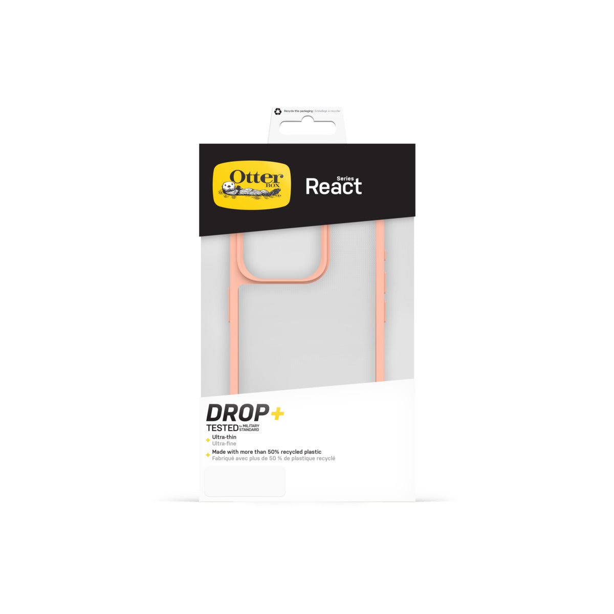 OtterBox React Series Protective Case for iPhone 15 Pro - Slim & Durable Phone Cover with Drop Protection | Perfect for Outdoor Activities, Work & Daily Use