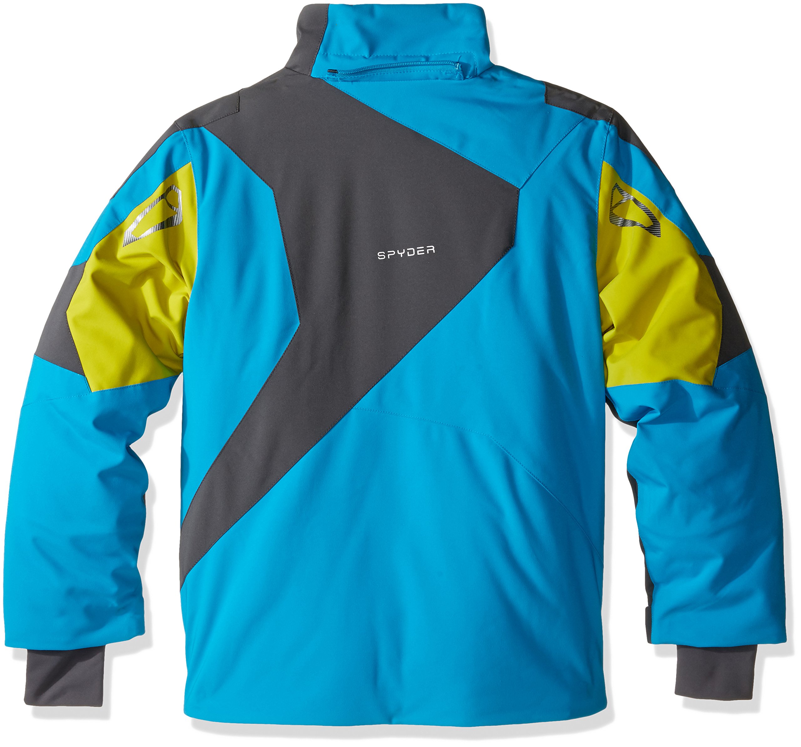 Spyder Boys Leader Jacket - Waterproof Ski Jacket for Kids & Teens - Winter Snow Sports Outerwear for Skiing, Snowboarding & Cold Weather Adventures
