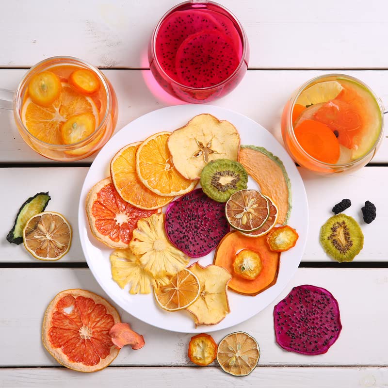 Fruiteza Cold Brew Fruit Infusion Sampler - Tropical Flavored Herbal Tea Bags, Caffeine-Free Iced Tea Variety Pack, Natural Water Flavoring for Refreshing Summer Drinks, Office Hydration & Healthy Lifestyle