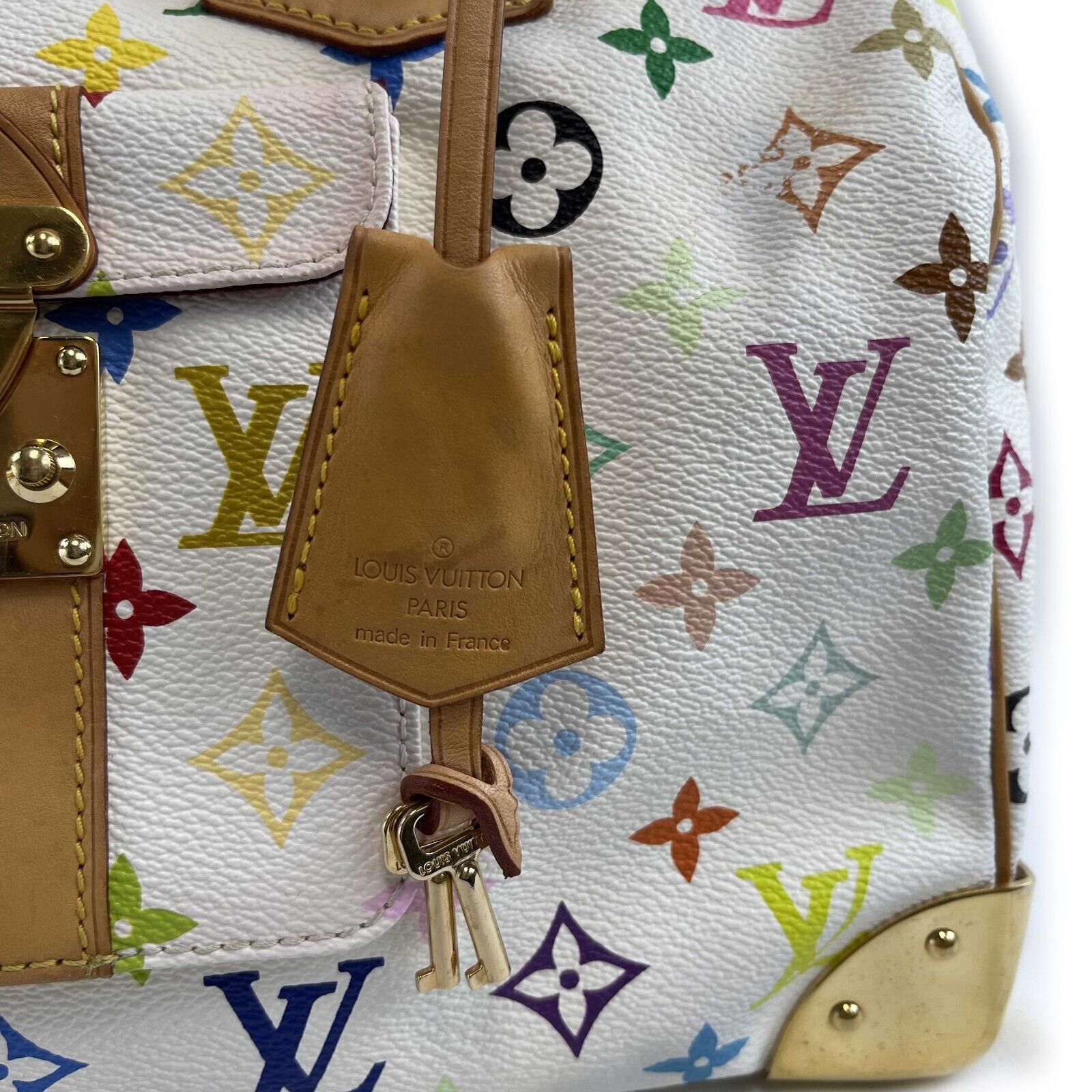 Authentic Louis Vuitton LV Speedy 30 Monogram Canvas Multicolor Handbag - Luxury Top Handle Satchel for Women, Perfect for Work, Travel & Everyday Use