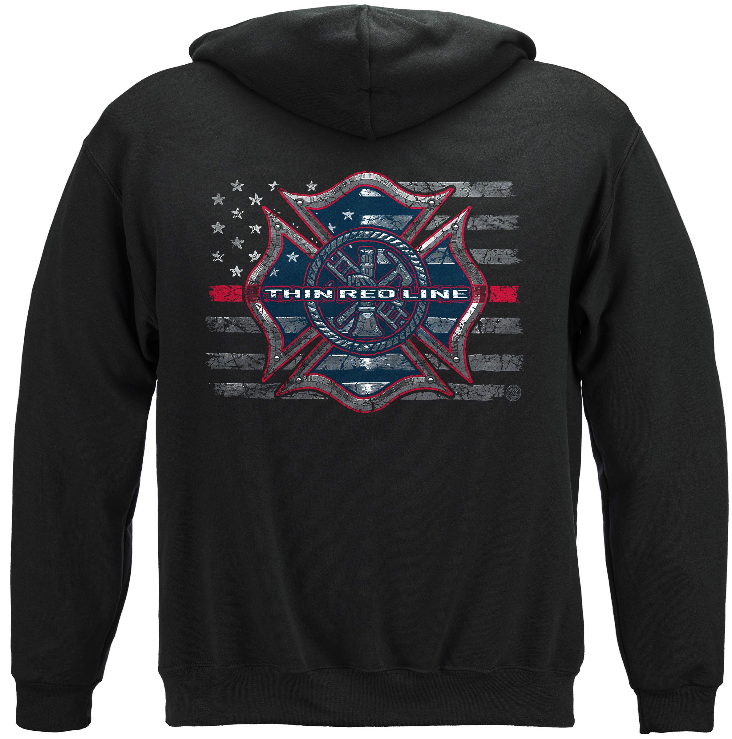 Thin Red Line Firefighter T-Shirt FF2311 - Durable & Comfortable Firefighter Shirt for First Responders, EMS, and Fire Dept Daily Wear
