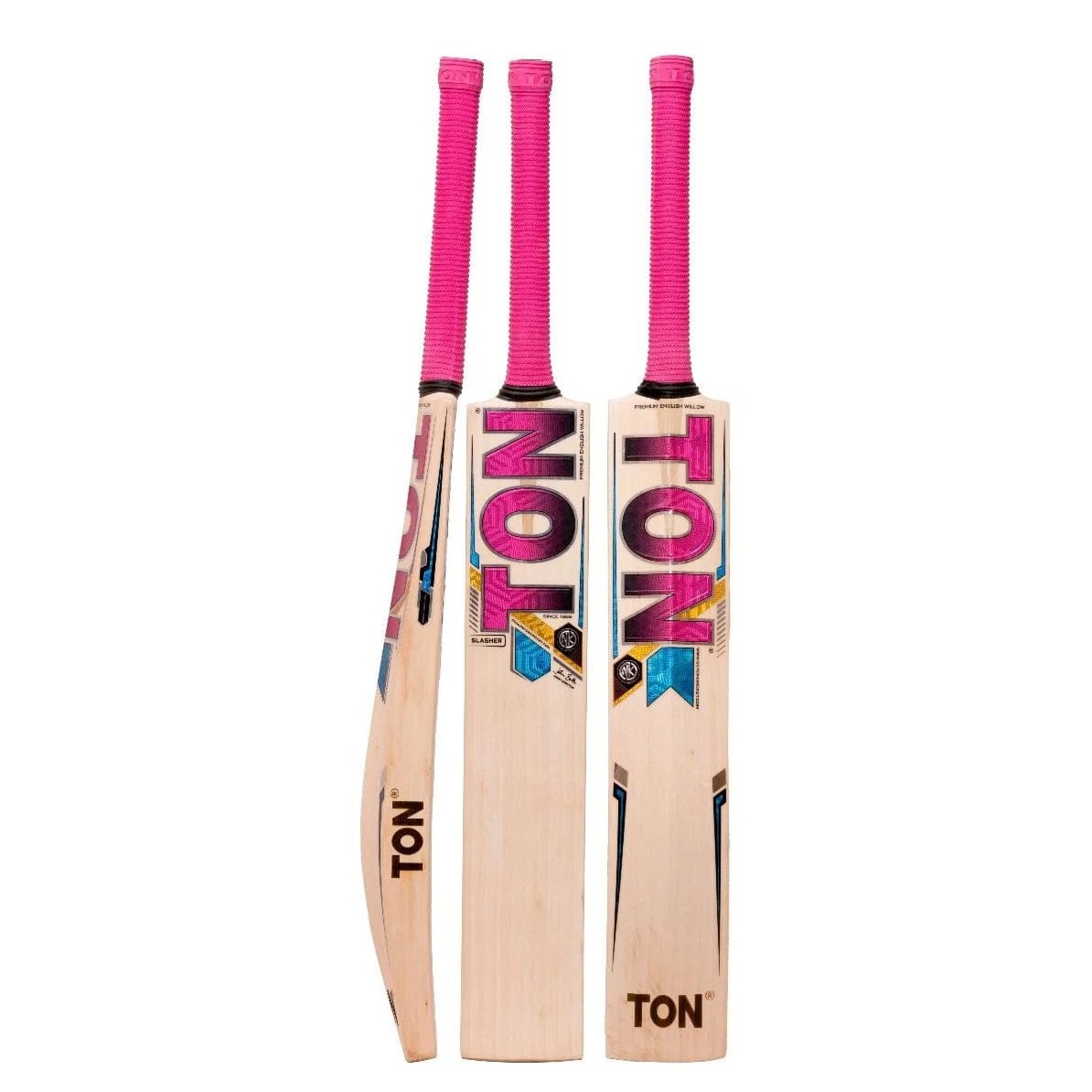 SS Ton Slasher Senior Cricket Bat - Premium English Willow, Lightweight & Durable for Competitive Play - Perfect for Matches, Practice & Training Sessions