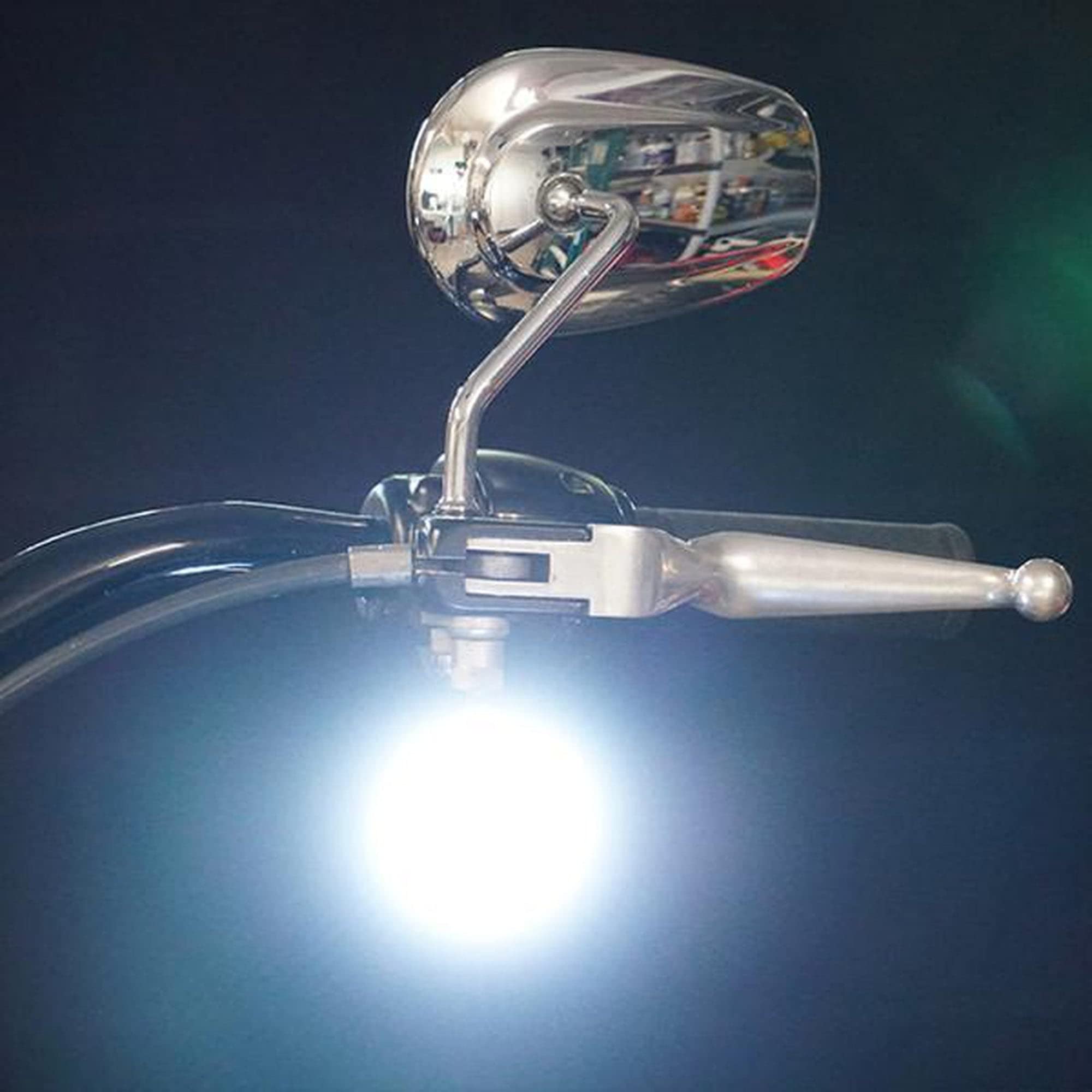 Rogue Rider Industries Sigz Black Label Front LED Turn Signals with White Running Lights (1157) - Compatible with Harley Davidson Sportster, Street Glide, Road King, Softail, Electra, Heritage, Dyna - Enhanced Visibility for Night Riding & Safety