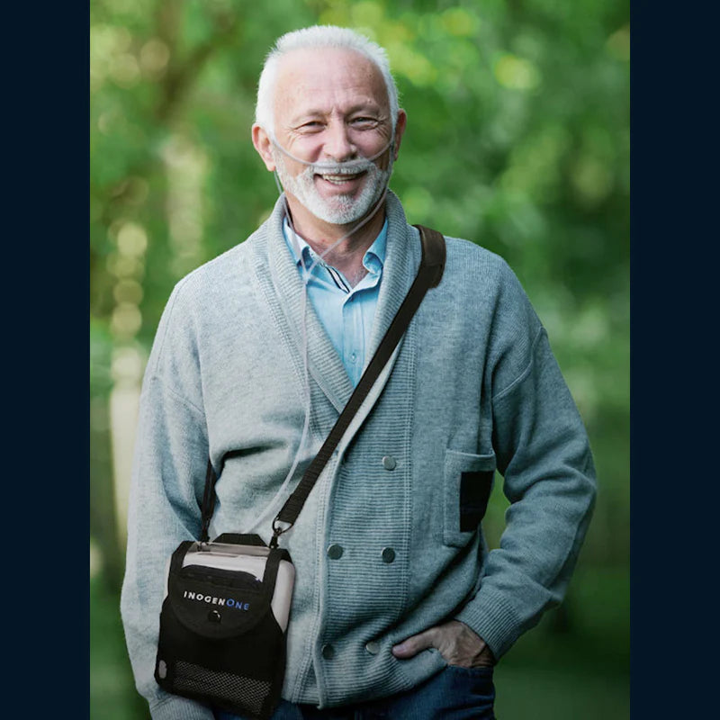 INOGEN G5 Portable Oxygen Concentrator - Lightweight & Quiet Oxygen Machine for Travel, Home & Outdoors - FDA Approved for COPD & Respiratory Support