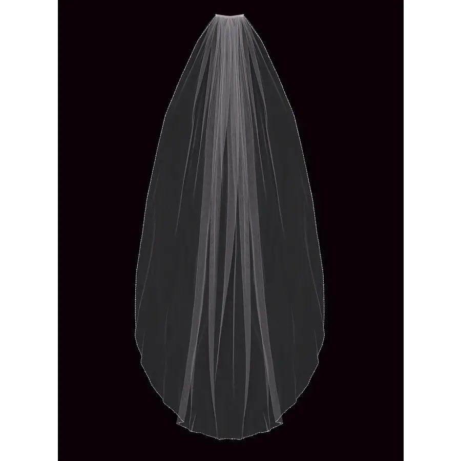V406CP Chapel Veil - Elegant Lace Mantilla Head Covering for Church, Weddings & Religious Ceremonies | Perfect for Catholic Mass, First Communion & Modest Fashion