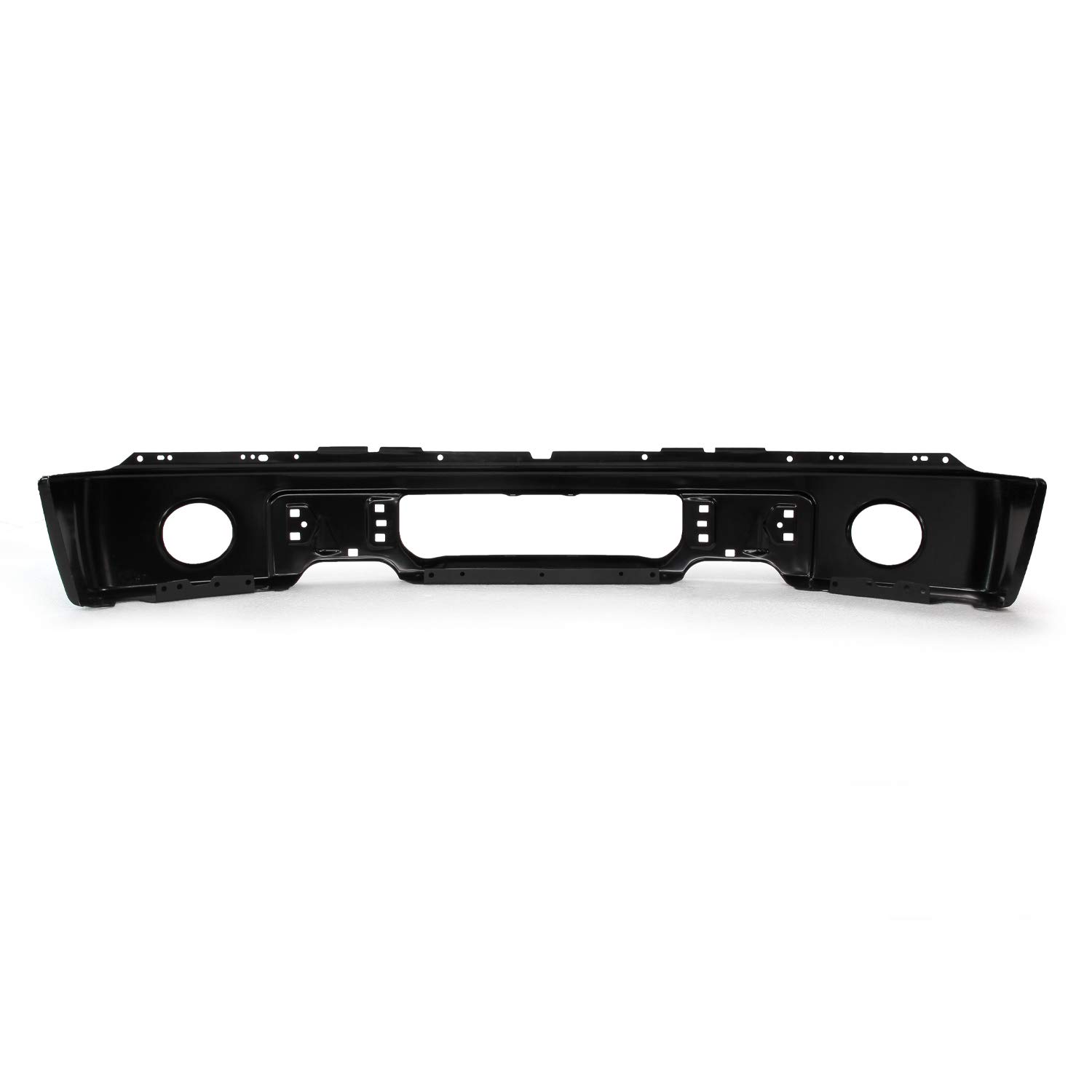 AKKON Black Front Bumper Replacement for 2009-2014 Ford F150 Pickup Truck - Paint Panel with Fog Light Holes | Durable Model Upgrade for Off-Road & Daily Driving