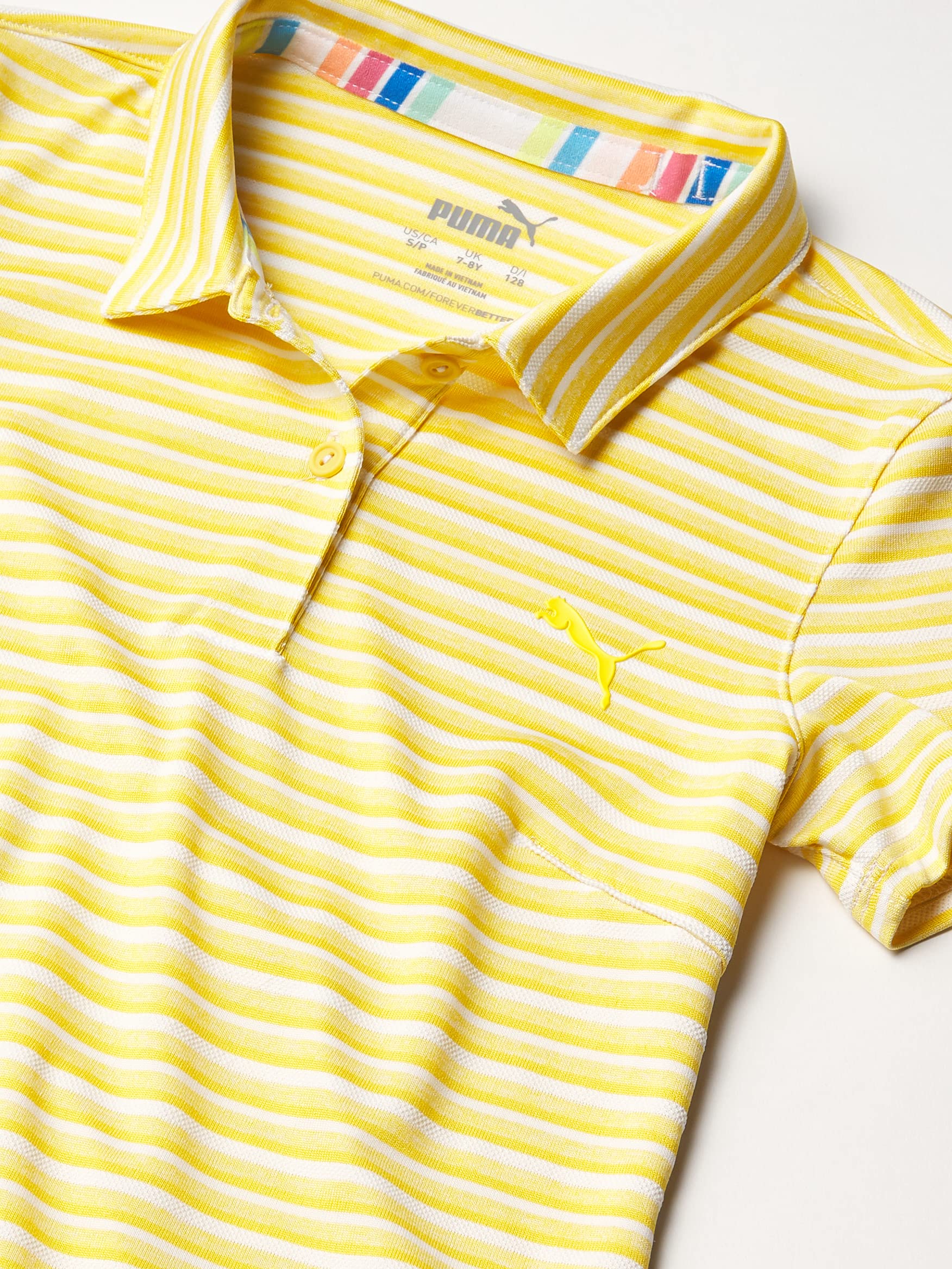 PUMA Golf 2020 Girl's Links Polo Shirt - Breathable & Comfortable Golf Wear for Junior Girls - Perfect for Golf Tournaments, Practice & Casual Wear