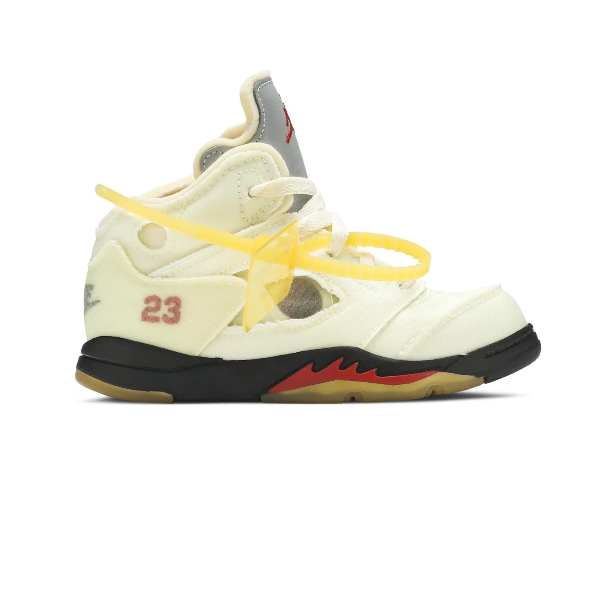 Air Jordan 5 Retro 'Off White Sail' TD Sneakers (2020) - Men's Basketball Shoes for Streetwear & Casual Wear - Perfect for Sneaker Collectors and Urban Fashion Enthusiasts