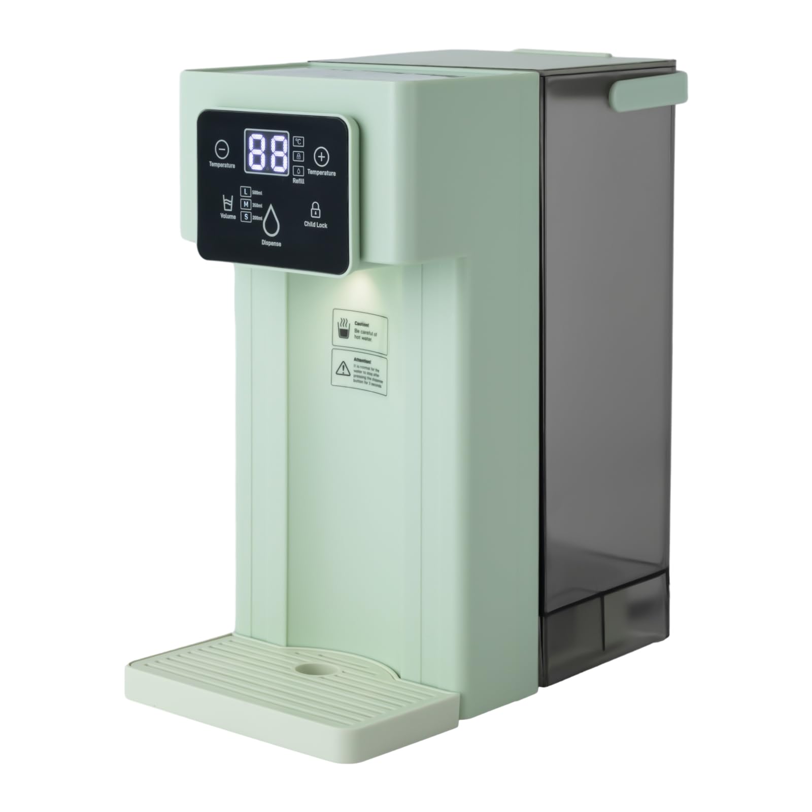 LOYALHEARTDY 1500W Instant Hot Water Dispenser - 3L/0.79gal Electric Kettle for Home & Office | Fast Boiling Countertop Water Heater | Perfect for Tea, Coffee, Cooking & Baby Bottles
