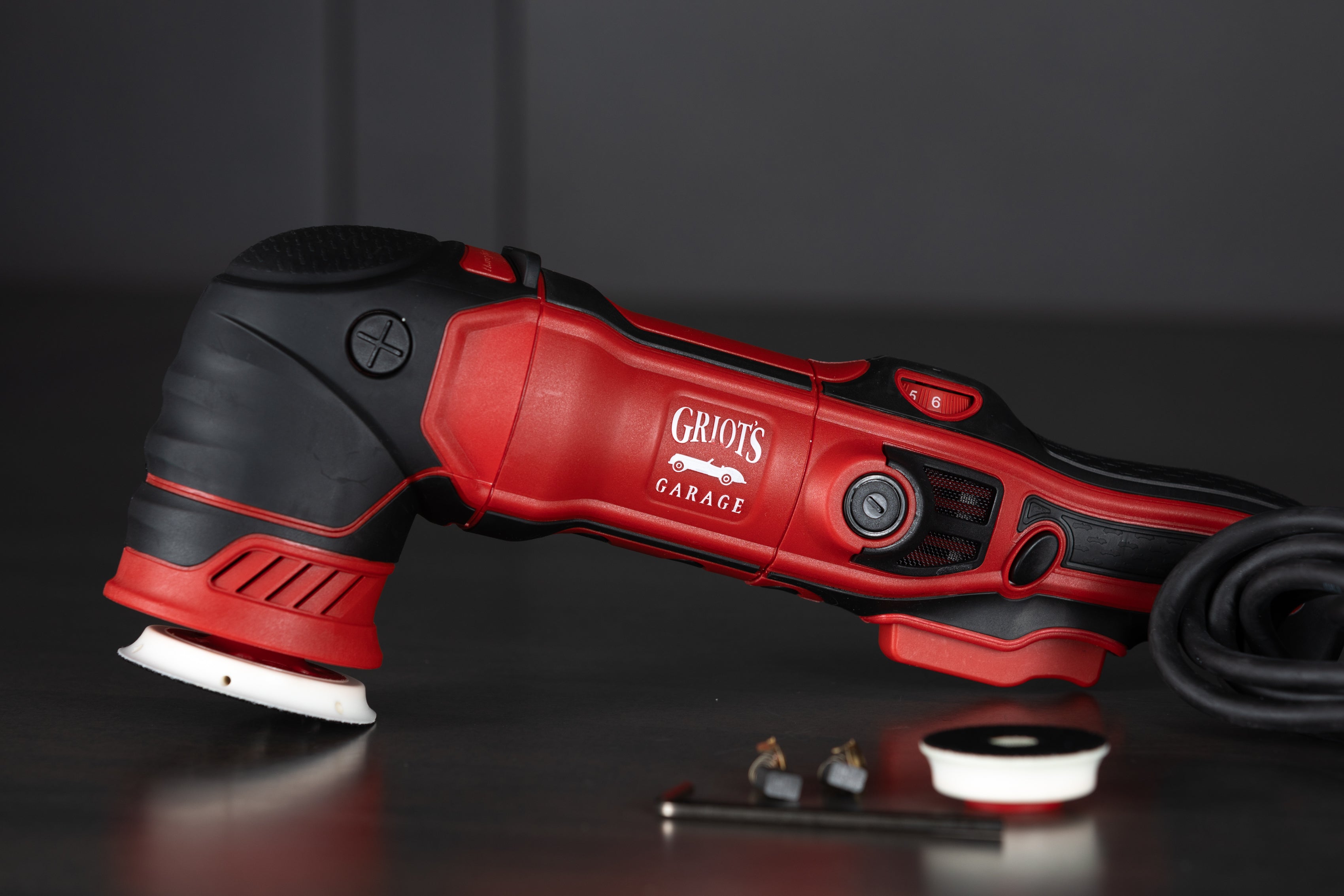 Griot's Garage G13 Mini Long Throw Orbital Polisher - Compact Car Detailing Tool for Paint Correction & Waxing | Perfect for Auto Enthusiasts & Professional Detailers