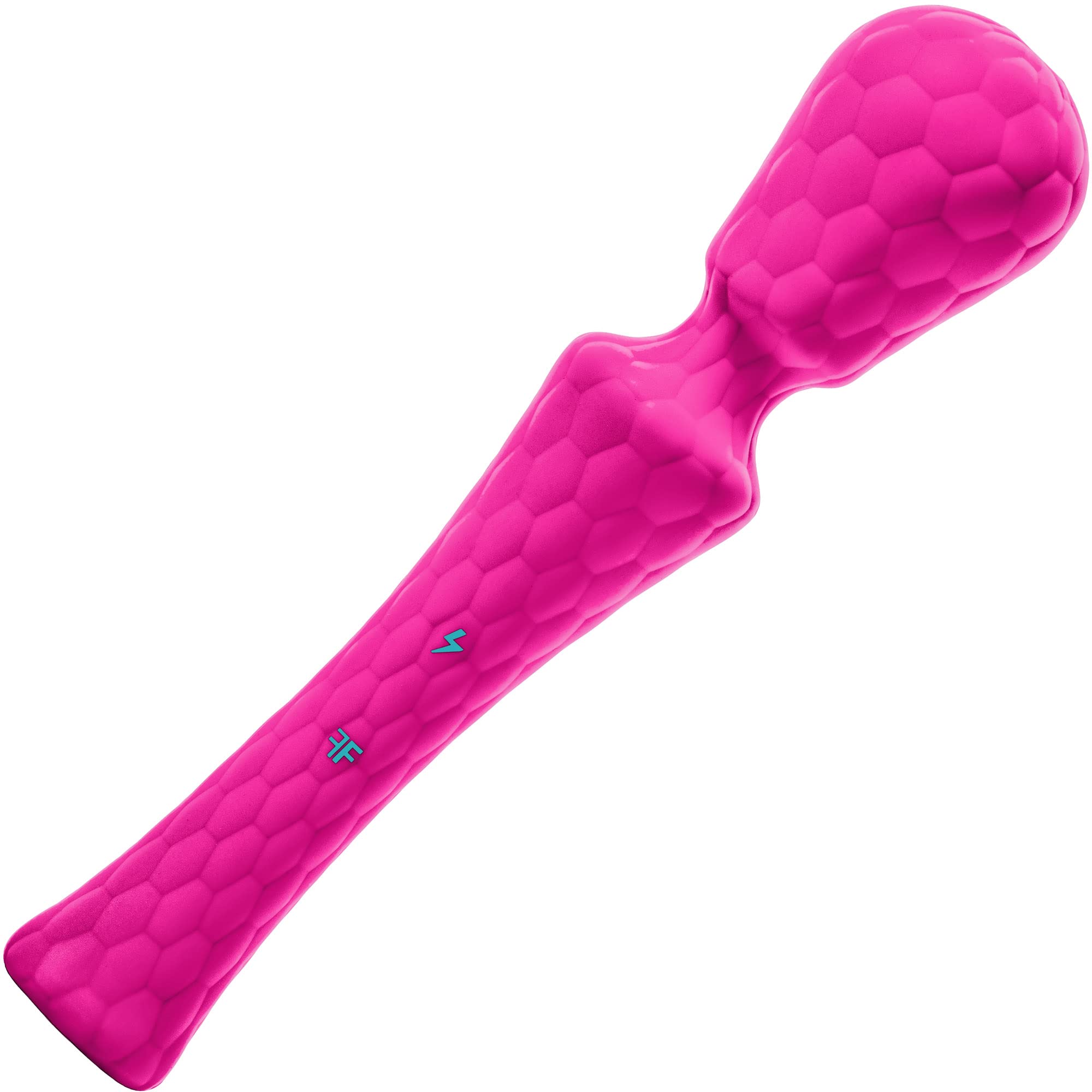 Premium XL Ultra Wand Vibrator - Powerful 10-Speed Rechargeable Silicone Sex Toy for Women & Couples - Flexible Head with Vibration Dampener, 100% Waterproof & Boost Mode - Perfect for Solo Play, Couples Intimacy & Sensual Massage (Large Size, Pink)