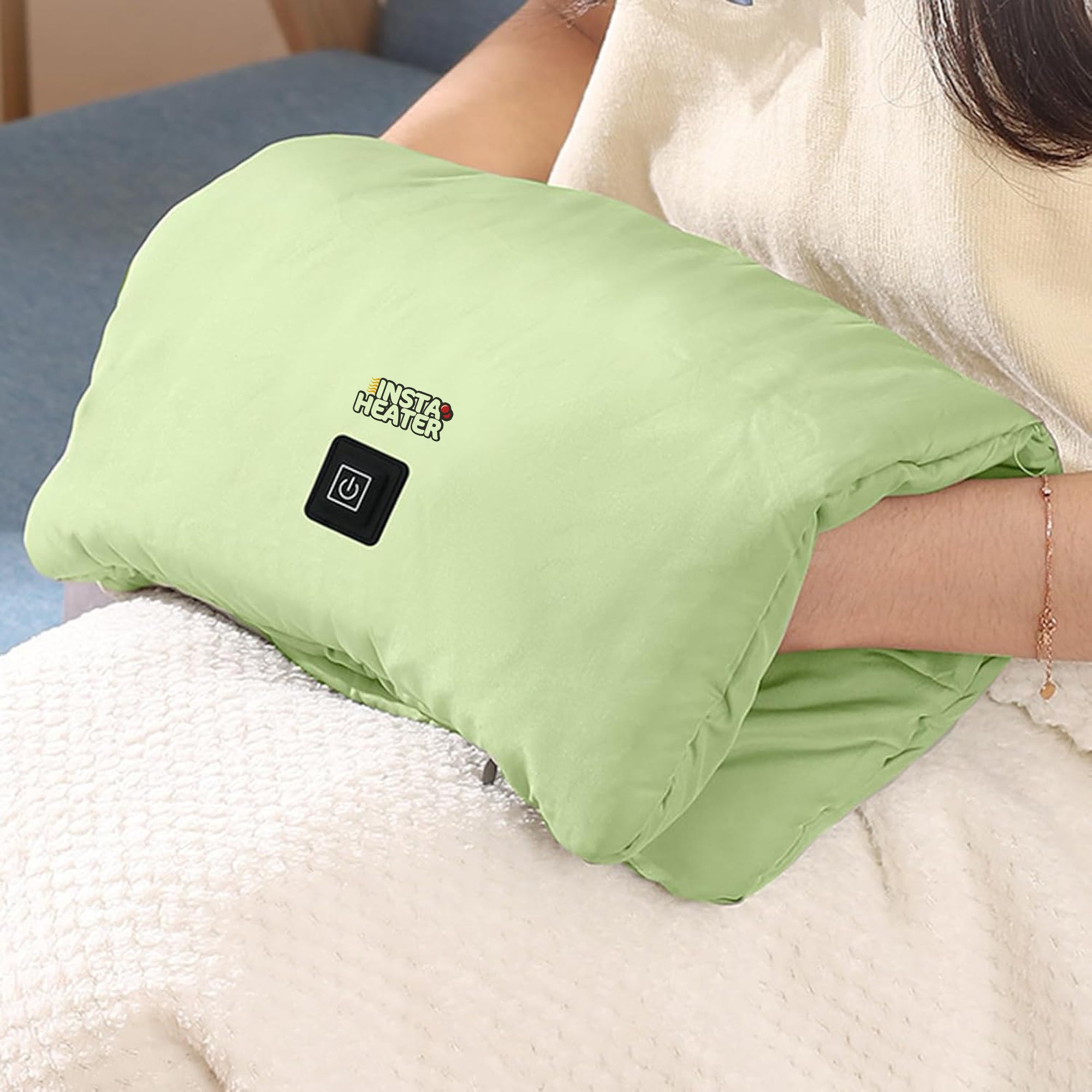 INSTA Heater Portable Electric Hand Warmer - 3 Heat Settings, Fast Heating for Hands & Body - Perfect for Outdoor Activities, Camping, and Winter Use
