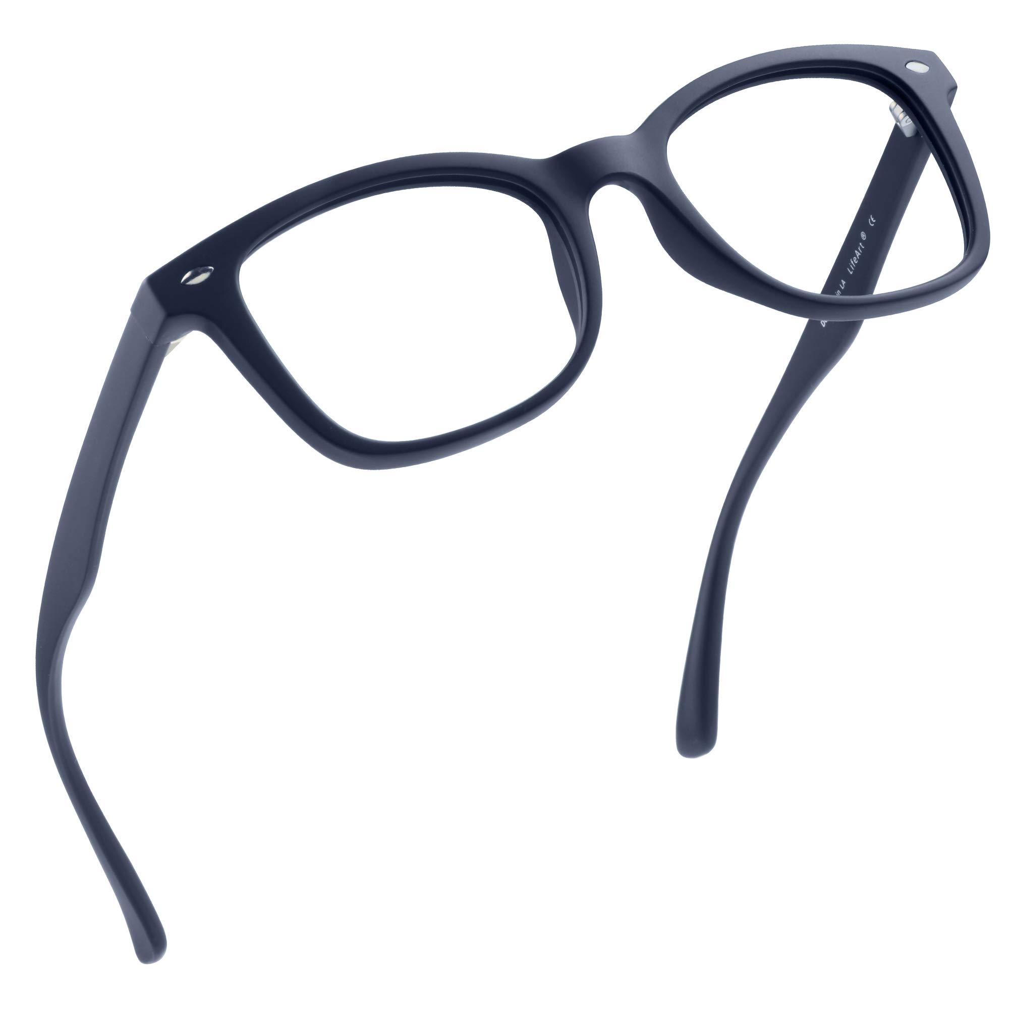 LifeArt Blue Light Blocking Glasses - Anti Eyestrain Computer & Gaming Glasses for Men & Women - UV Protection & Anti Glare - Perfect for Office Work, Online Classes & Nighttime Screen Use