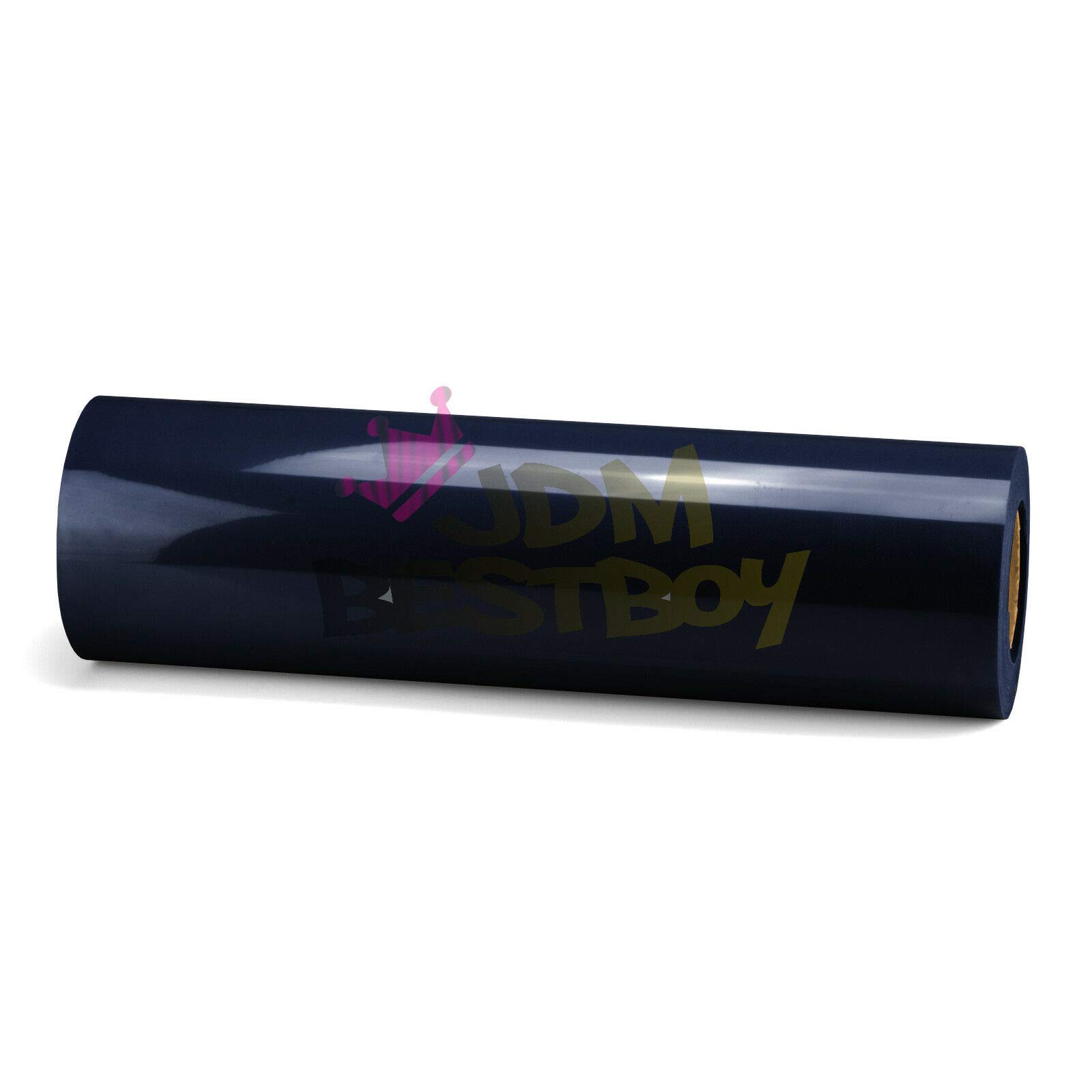 Navy Blue Flock Heat Transfer Vinyl (HTV) Sheet for T-Shirts - 20