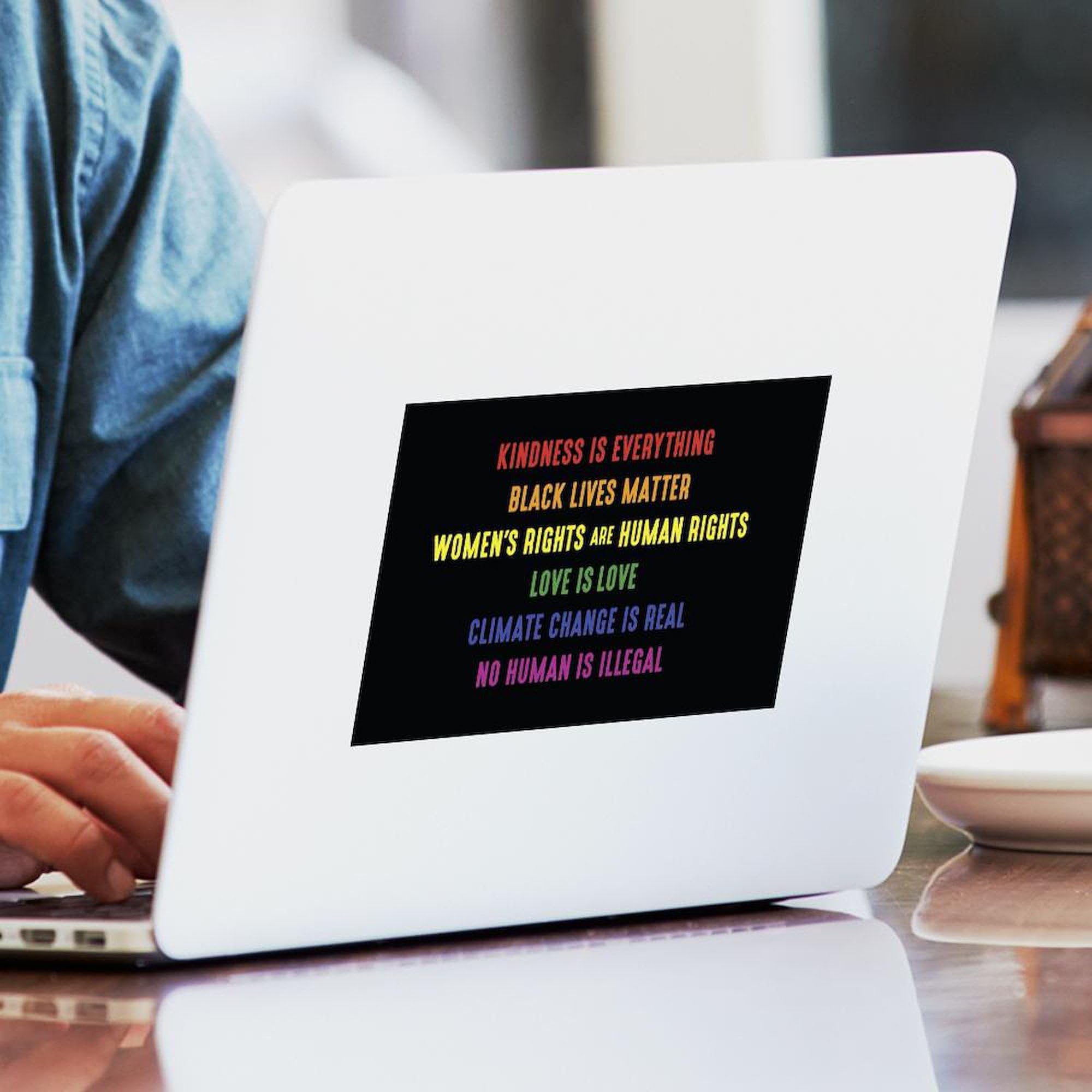 The Truth Car Decal Sticker - Durable Bumper Sticker for Cars & Laptops