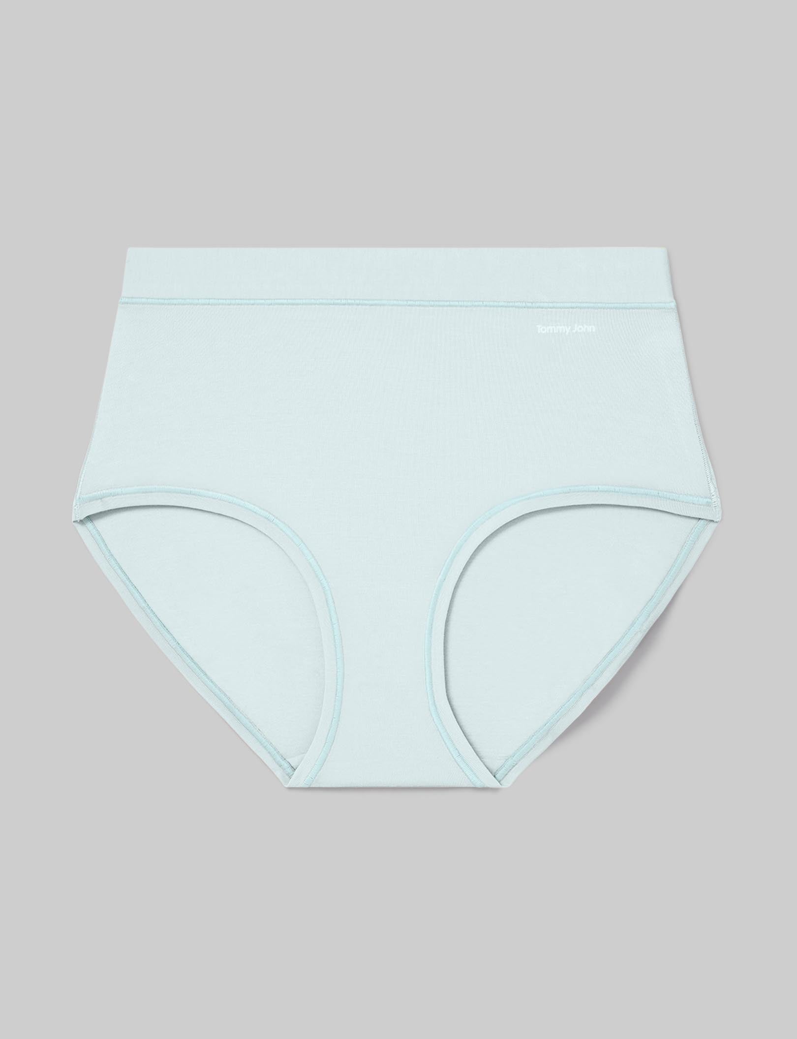 Women's High Rise Cotton Briefs - Soft, Breathable & Comfortable Underwear for Everyday Wear, Workout & Sleep
