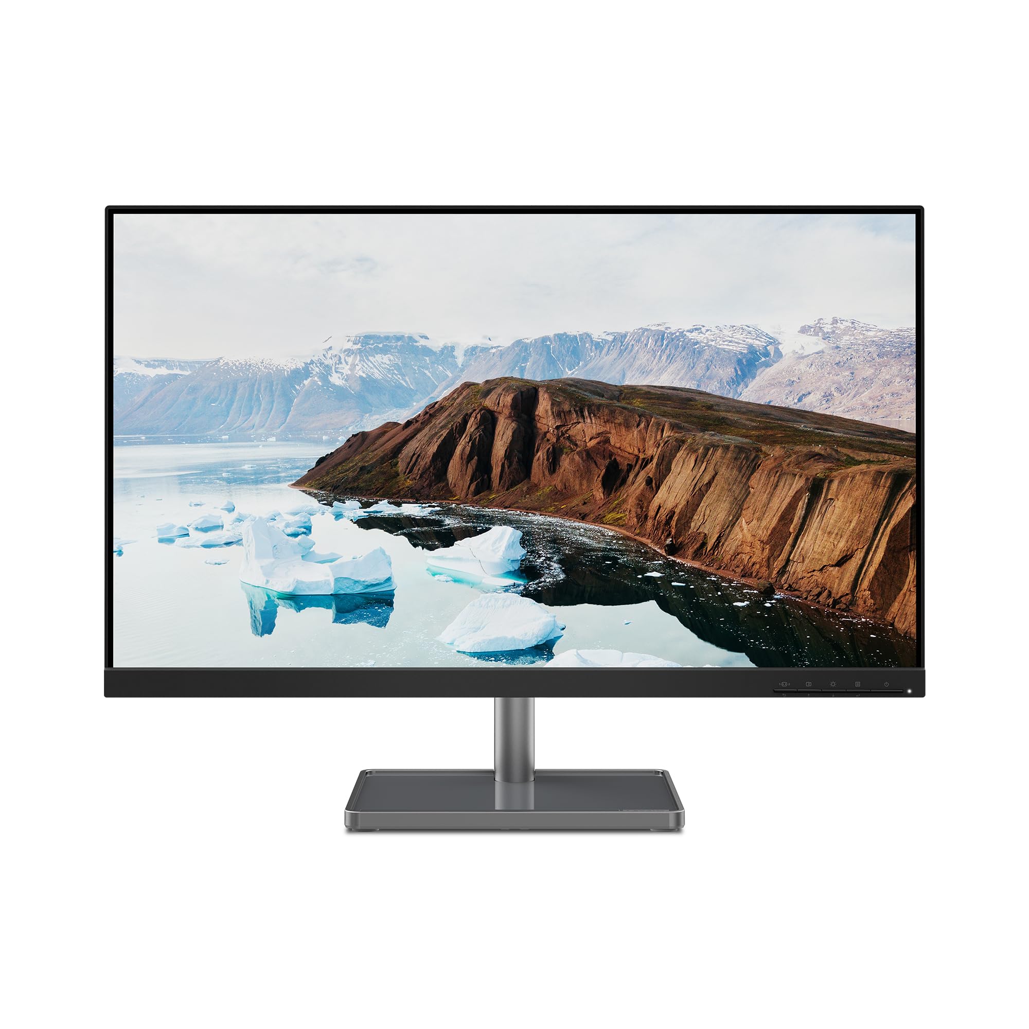 Lenovo L27m-30 27 Inch FHD IPS Monitor (1920x1080) - 75Hz Refresh Rate, 4ms Response Time, AMD FreeSync, HDMI/VGA/USB-C Ports, Built-in Speakers & Microphone - Adjustable Stand with Pivot & Metal Base - Includes Webcam & Eyesafe Technology - Perfect for Home Office, Gaming & Video Conferencing