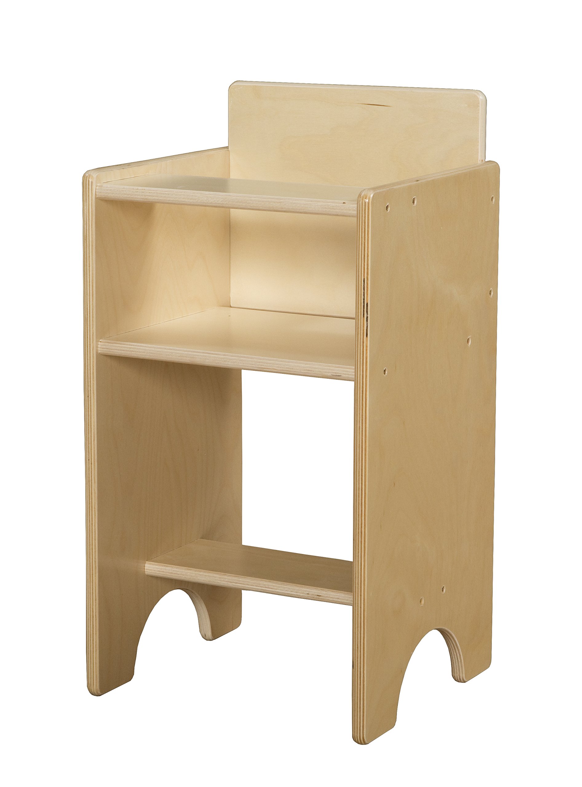 Wooden Doll High Chair for 18