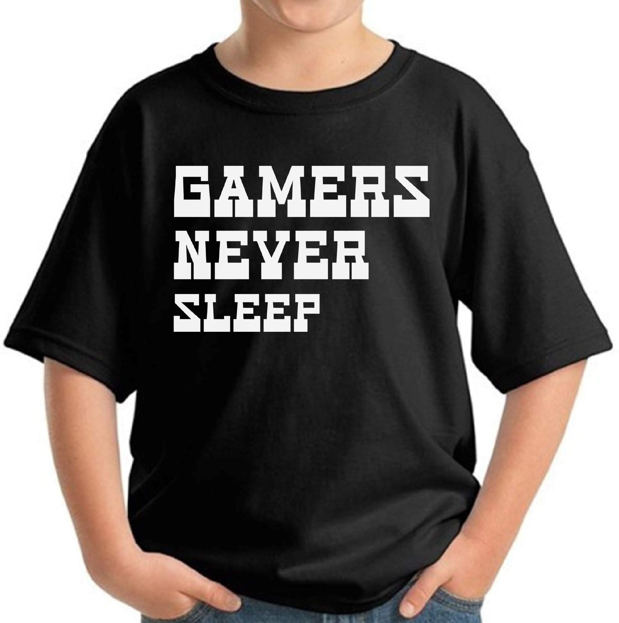Funny Game Graphic T-Shirts for Boys & Girls - Geek Nerd Novelty Tees for Kids - Perfect for Gaming Parties & School Events