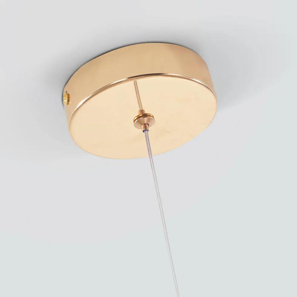 Modern Water Droplet Linear Gold Pendant Light for Kitchen Island - Elegant Dining Room & Bar Lighting Fixture