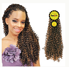 RAST AFRI DREAM ROMANCE CURL BRAID - Premium Synthetic Curly Braiding Hair for Black Women | Perfect for Box Braids, Goddess Locs & Protective Styles