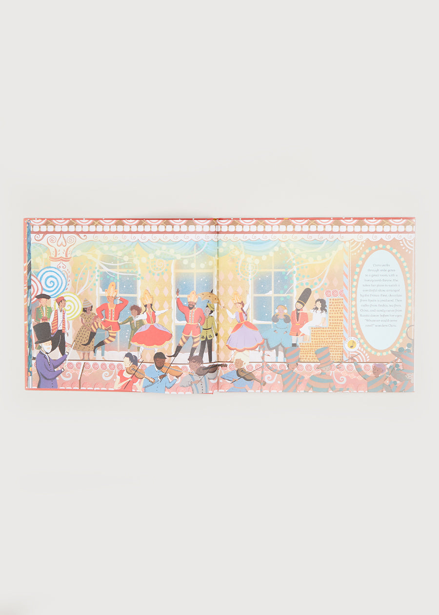 The Story Orchestra: The Nutcracker Book in Red - Musical Children's Storybook with Sound Buttons | Perfect for Holiday Gifts, Bedtime Stories & Interactive Learning