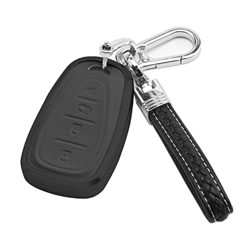 Metal Leather Checy 4 Buttons Balck