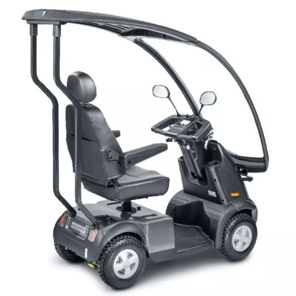 AFIKIM Afiscooter C4 4-Wheel Mobility Scooter for Adults - Heavy Duty Electric Scooter for Outdoor & Indoor Use - Ideal for Shopping, Travel & Daily Commuting