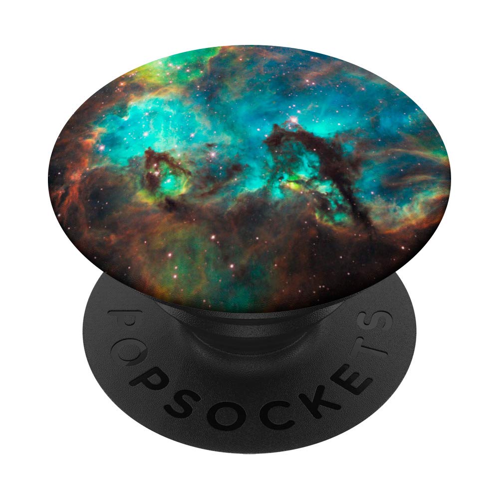 Nebula Galaxy Phone Stand - Swappable PopGrip for Phones & Tablets - Perfect for Work & Travel