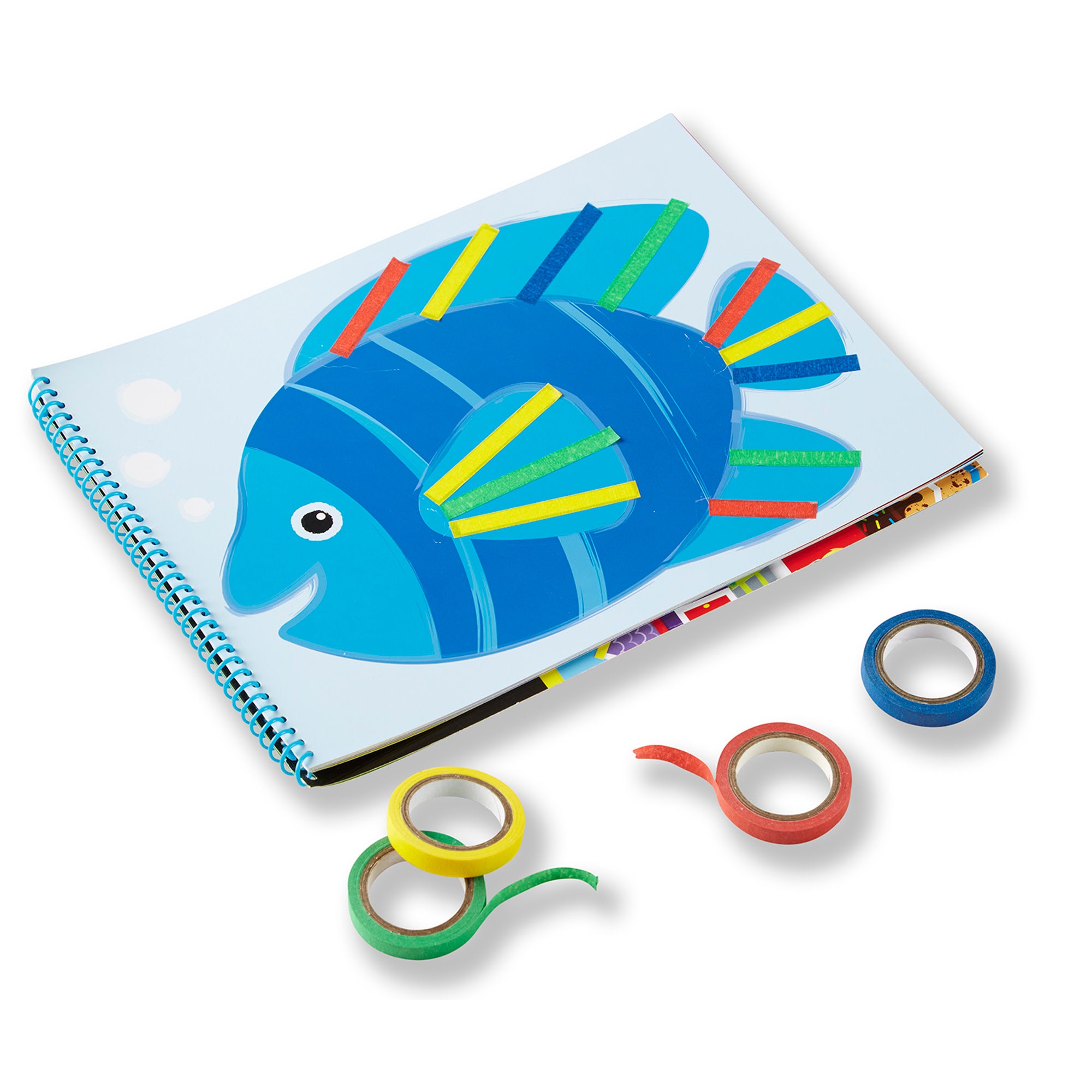 Interactive Tape Activity Book for Kids - Fun Learning & Creativity - Perfect for Home, Classroom & Travel