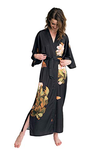 Peony & Butterfly - Black