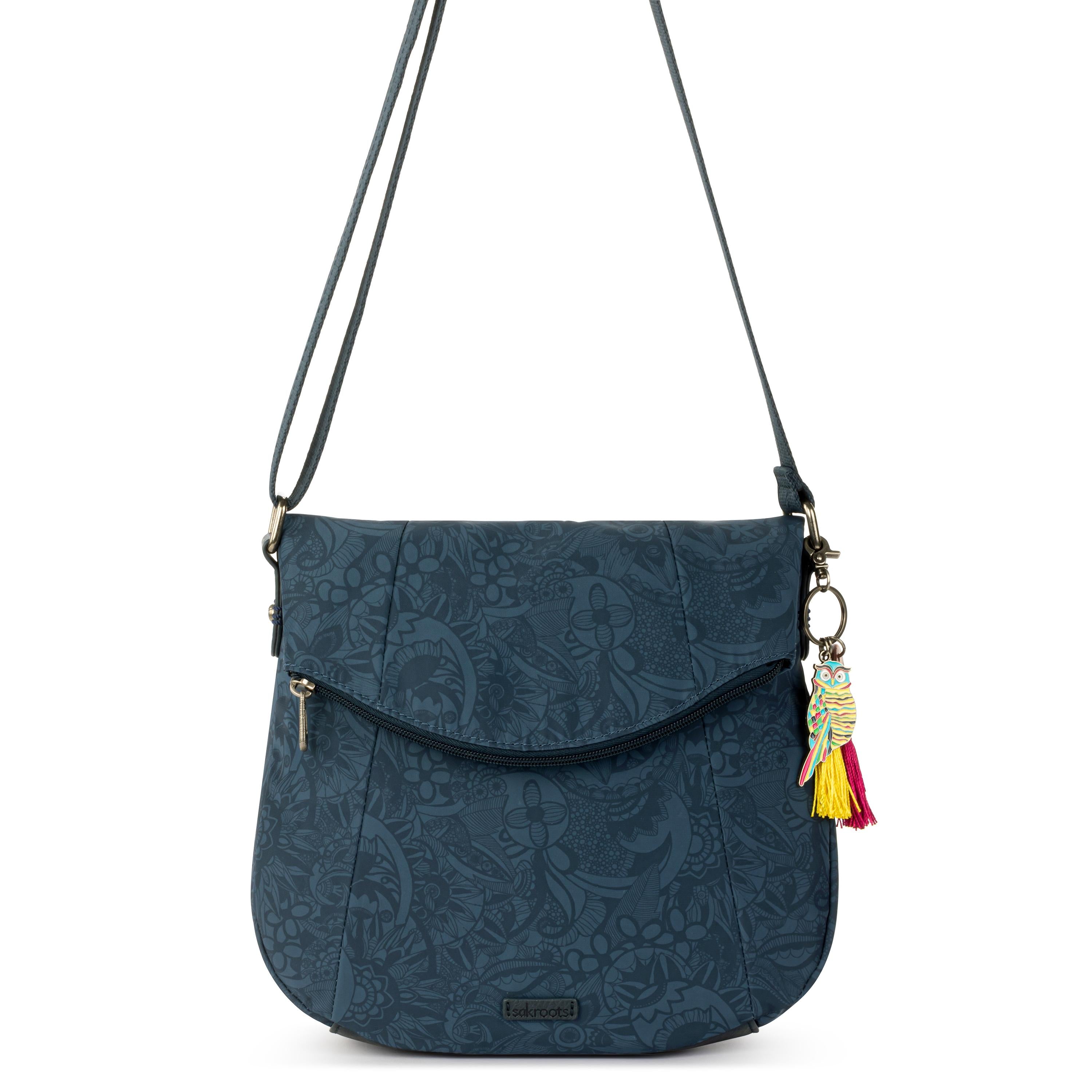 Foldover Crossbody Bag for Women - Stylish Leather Shoulder Purse with Adjustable Strap, Perfect for Travel, Work & Everyday Use