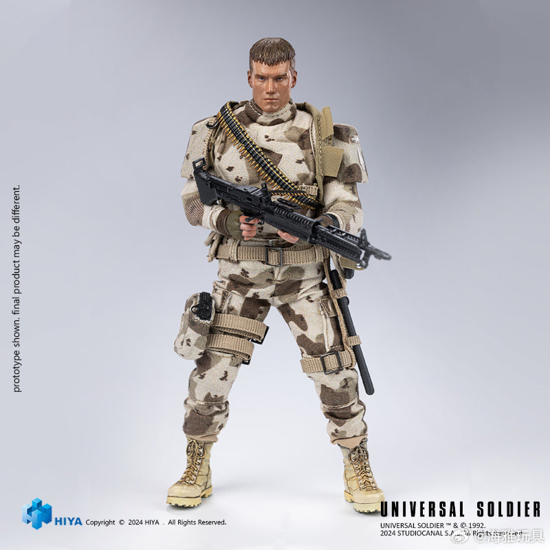 HIYA 6-inch 1/12 Scale Action Figure - Exquisite Super Series Universal Soldier Andrew Scott Collectible - Perfect for Display, Photography & Diorama Scenes