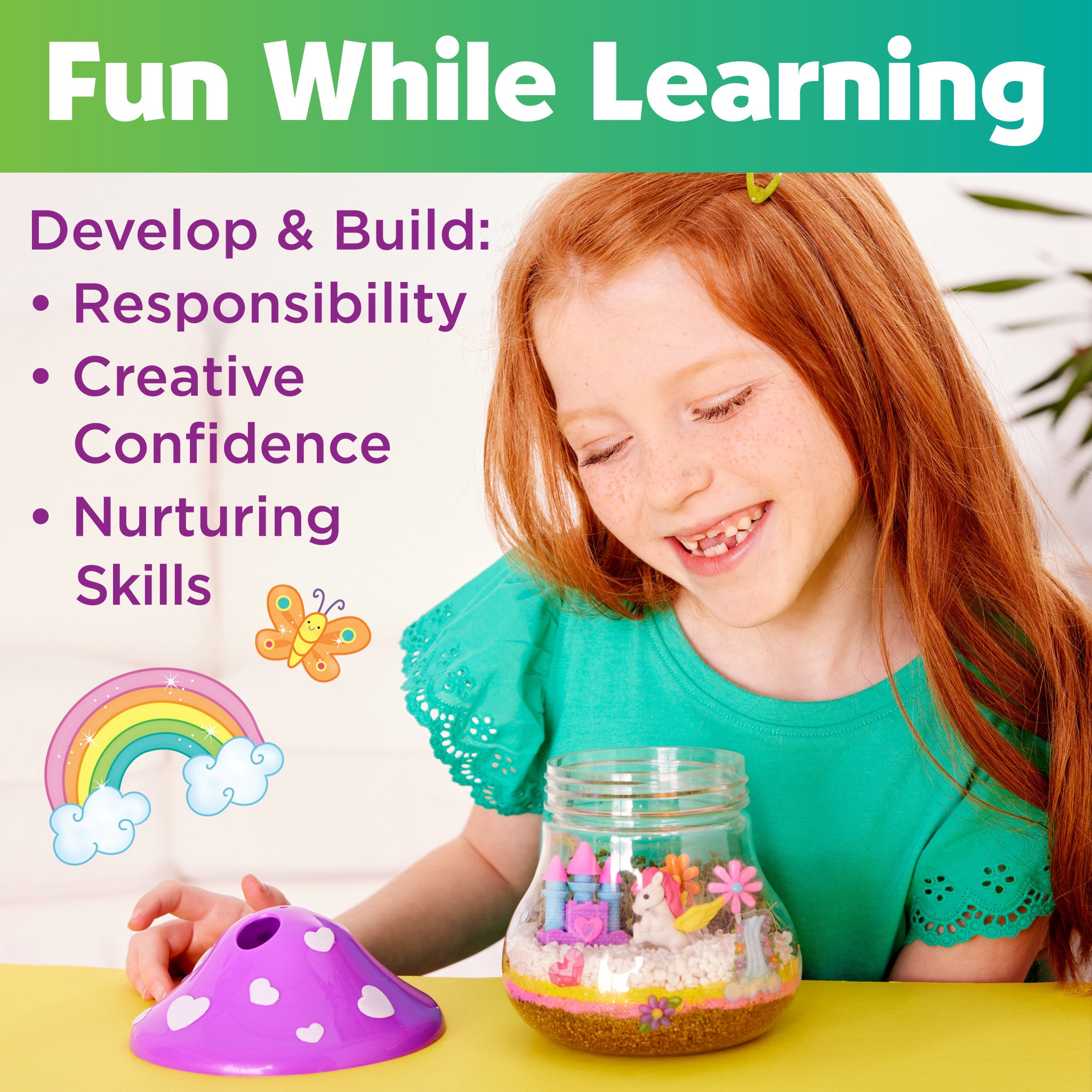 Unicorn Forest Planting Kit – Grow Your Own Magical Garden | Perfect for Kids' Educational Activities & DIY Home Decor