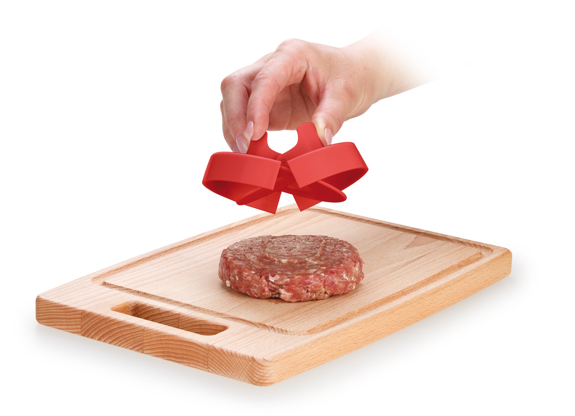 Tescoma Presto Hamburger Maker - Fast & Easy Patty Press for Perfect Homemade Burgers - Ideal for BBQs, Picnics, and Family Dinners