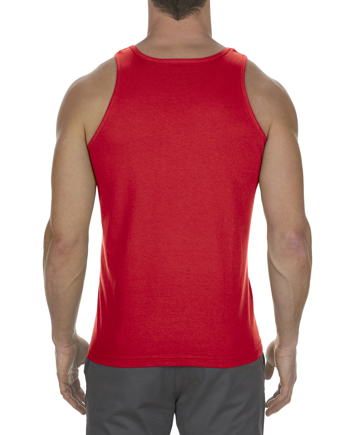 Alstyle AL1307 Men's & Women's 100% Cotton Tank Top - 6.0 oz Soft Breathable Sleeveless Shirt for Gym, Workout, Summer & Casual Wear