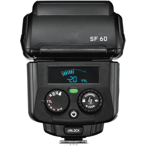 Leica SF 60 Flash - Professional Camera Flash for Leica Cameras | High-Speed Sync, TTL Mode | Perfect for Portrait, Wedding & Studio Photography