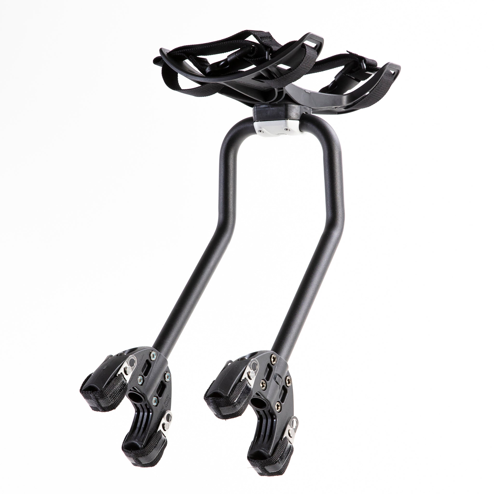 Aeroe Spider Rear Rack with Spider B - Black Bike Cargo Rack for Mountain & Road Bikes - Perfect for Commuting, Touring & Adventure Cycling