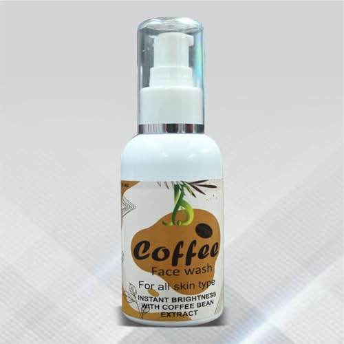 Best Coffee Face Wash for Acne & Glowing Skin - Natural Exfoliating Cleanser for Men & Women - Perfect for Morning & Night Skincare Routine