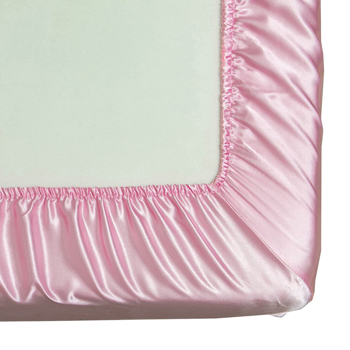 Premium Full Size Fitted Sheet - Deep Pocket Microfiber Bed Sheet - Wrinkle, Fade & Shrink Resistant - Easy Care Durable Bottom Sheet (Pink) - Perfect for Guest Rooms, Dorms & Everyday Comfort