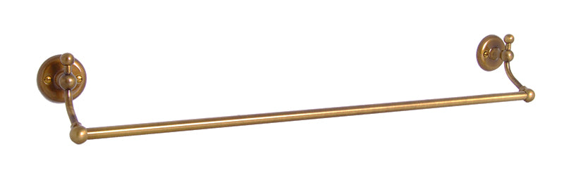 Simple Haga Bronze Towel Rack - Durable Bathroom Towel Holder for Kitchen, Bathroom, and Laundry Room Organization
