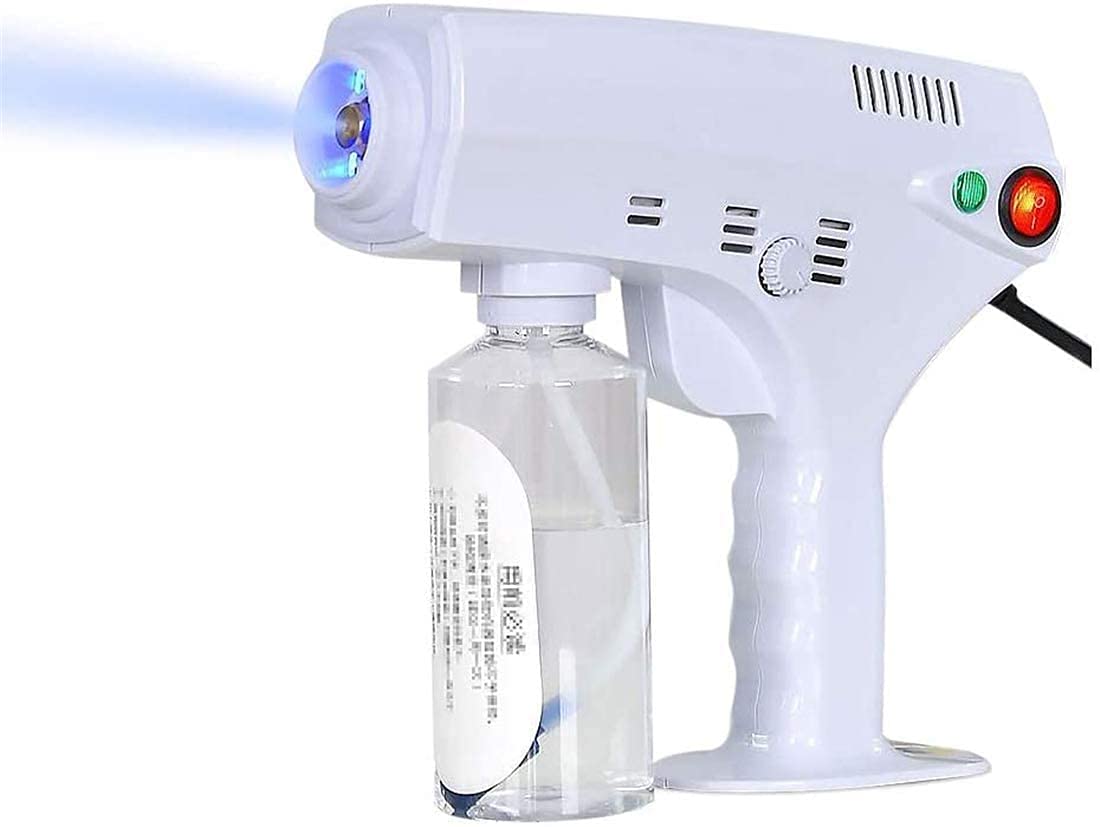Nano Hair Steam Gun & Sterilization Spray Gun with Large Capacity Bottle - Ultra-Fine Mist for Hair Care & Home Disinfection | Perfect for Salons, Spas & Household Cleaning